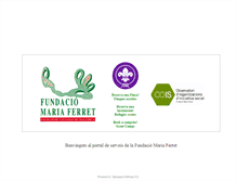Tablet Screenshot of fundaciomariaferret.org